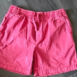 Bright Pink Drawstring Shorts